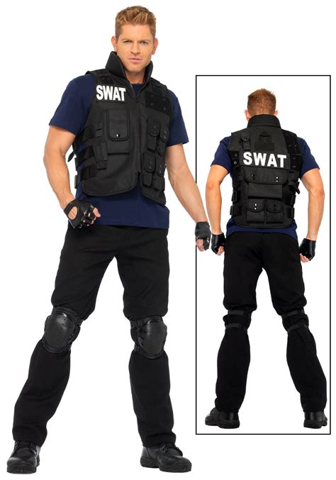 swat team officer costume|swat costume adult.